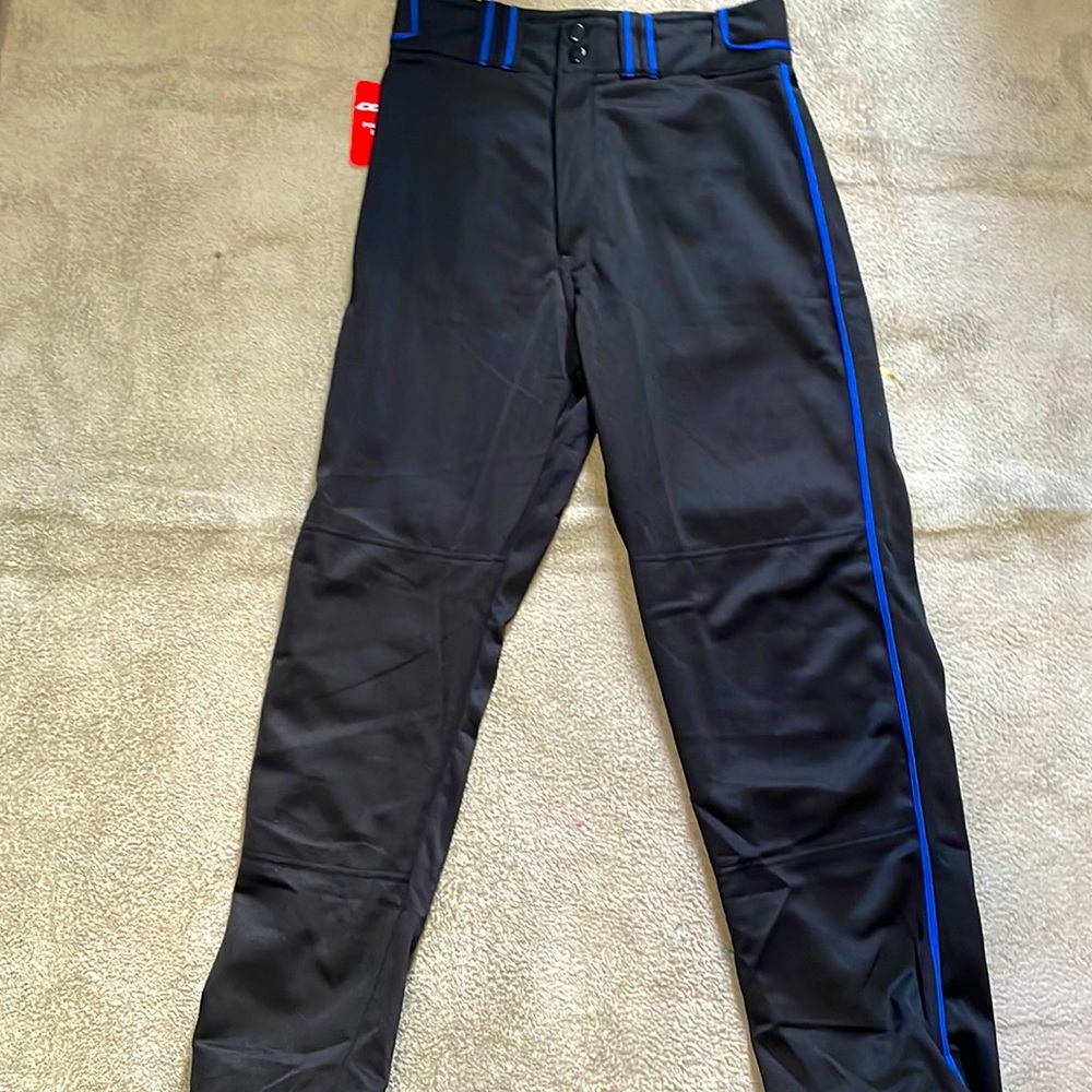 This Combat softball pant that go to you ankle is a size Adult small.